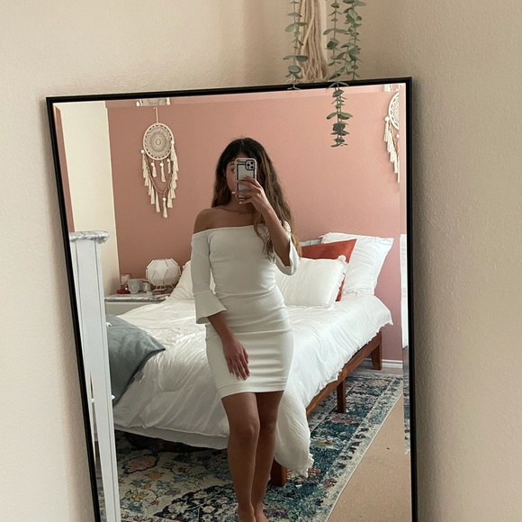 Bar III white mini dress - Picture 2 of 4